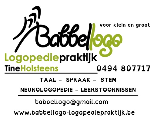 logopedisten Leffinge Babbellogo Logopediepraktijk